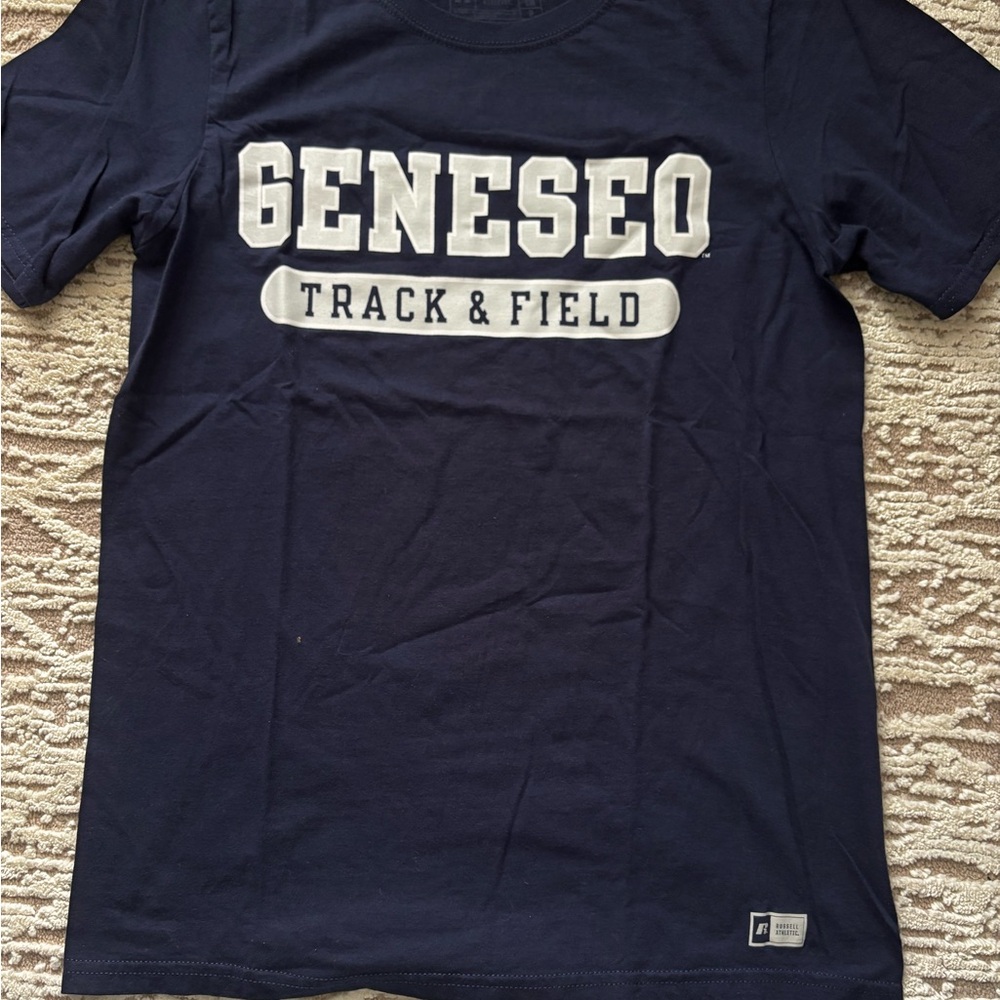 Geneseo Track & Field Navy T-Shirt
